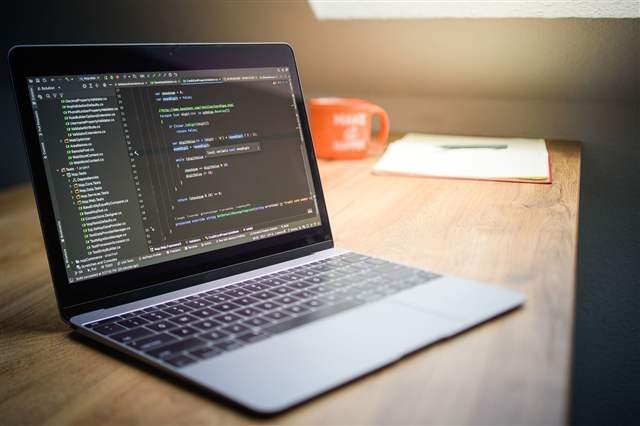 Workspace reviewing a website build